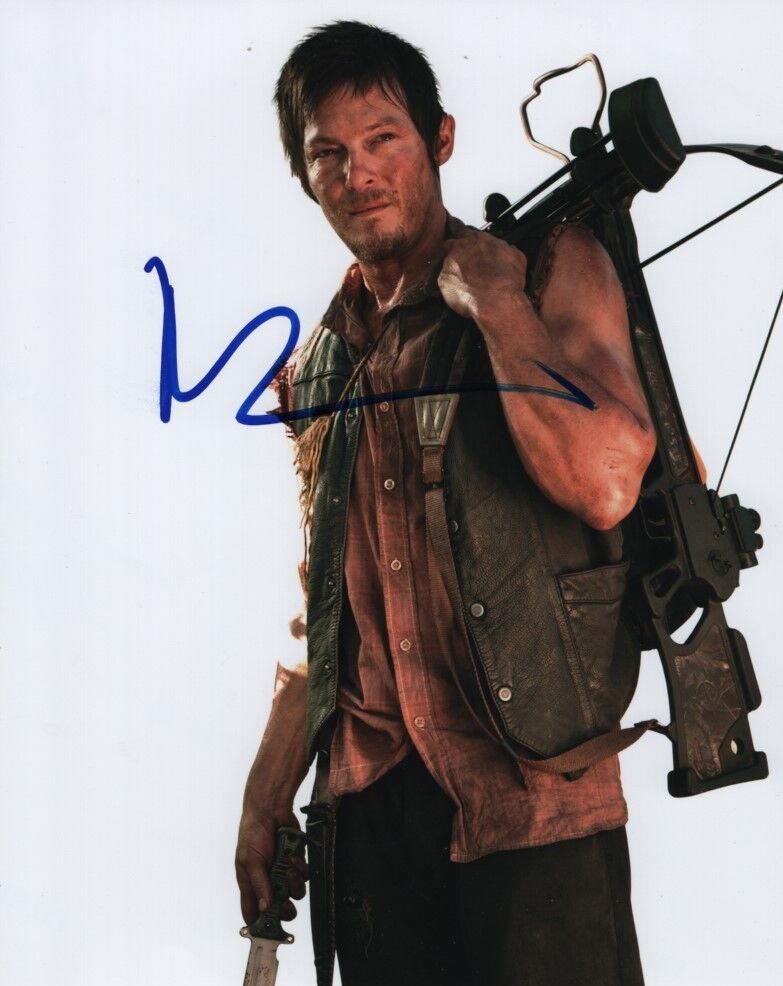 NORMAN REEDUS signed autographed THE WALKING DEAD DARYL DIXON Photo Poster painting