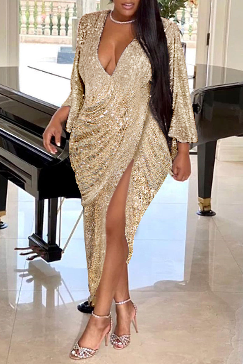 Plus Size Sequin Dresses | Xpluswear.com