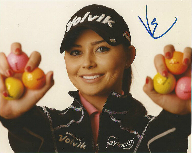 LPGA Victoria Elizabeth Autographed Signed 8x10 Photo Poster painting COA C