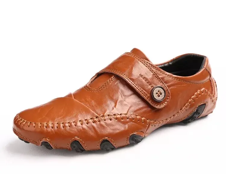 Men's Casual Shoes British Style Moccasins Genuine Leather Flats Zapatos Hombre Loafers Footwear Men Winter&Sping Chaussures