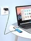 AI USB C Hub 12 in 1 Multiport Adapter with USB 3.0 & PD 3.0 Ports for Laptop/PC