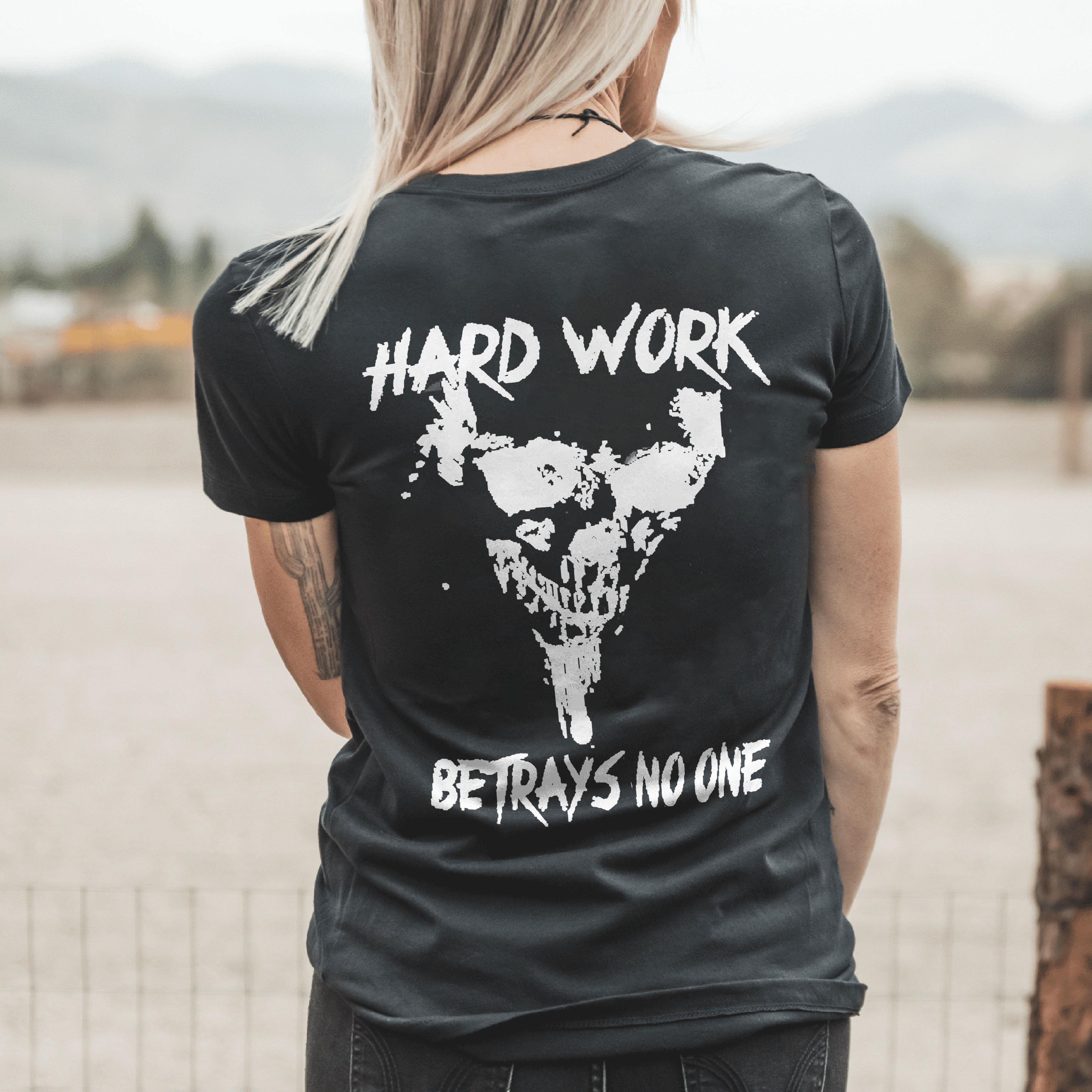 Livereid Hard Work Betrays No One T-shirt - Livereid