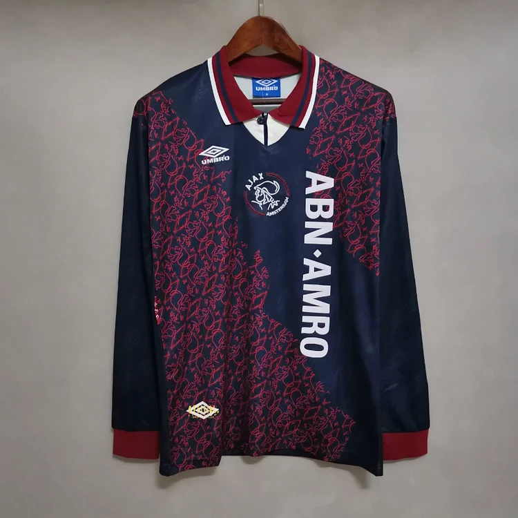 1994/95 Ajax Away Long Sleeve Retro Jersey