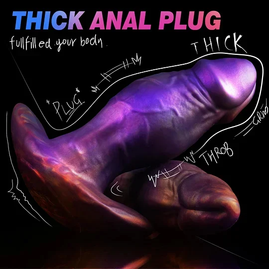 Yura - Soft Wearable Realistic Anal Plug Adult Sex Toys