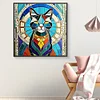 Diamond Painting -5D Full Round Drill Cute Fresco Style Cat