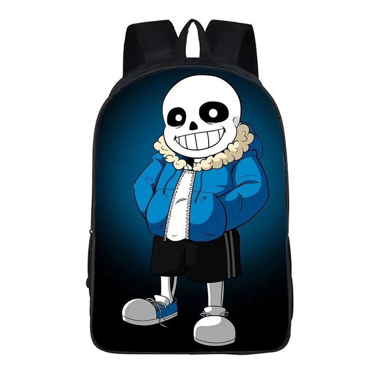 Game Undertale Sans #4 Cosplay Backpack School Notebook Bag