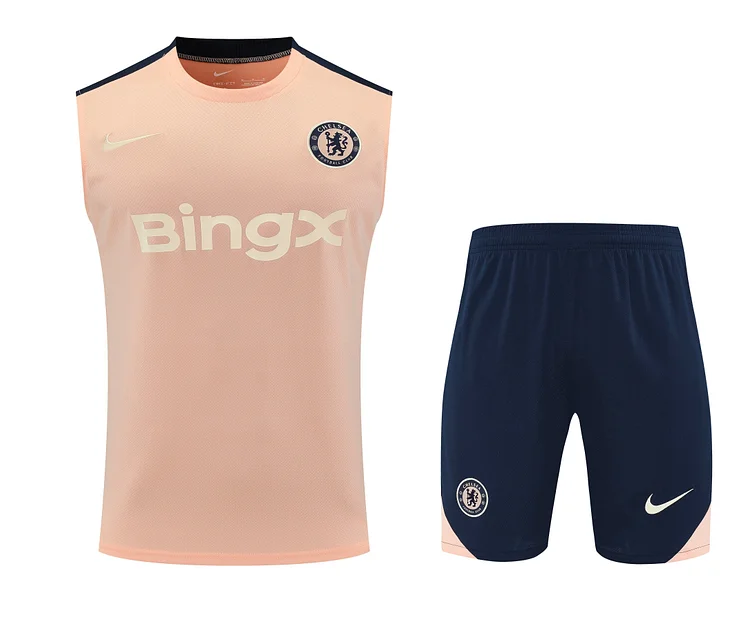 2025-26 Chelsea Training Vest - Adult Set