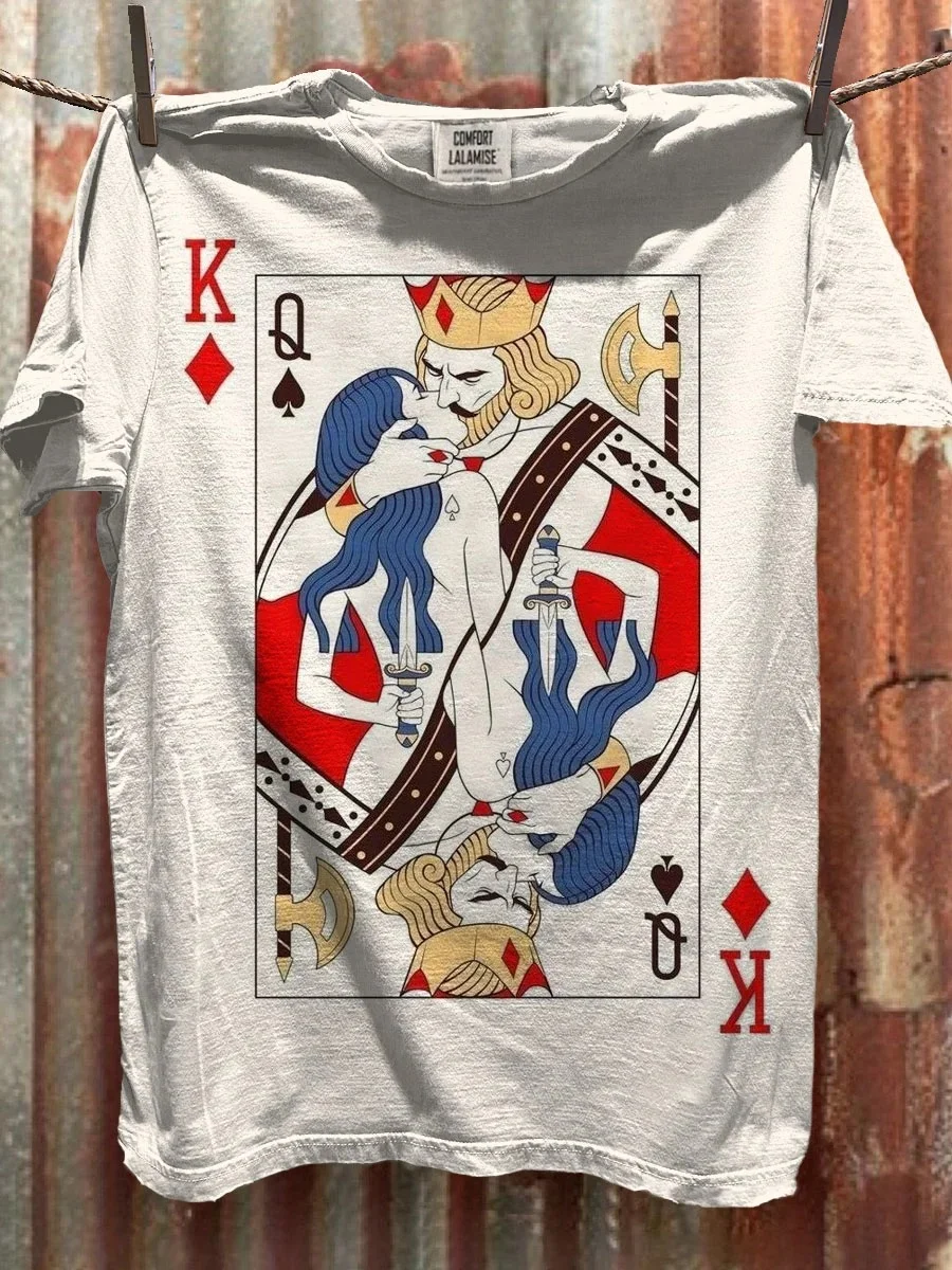 Eagerlys  Funny Poker T-shirt Eagerlys