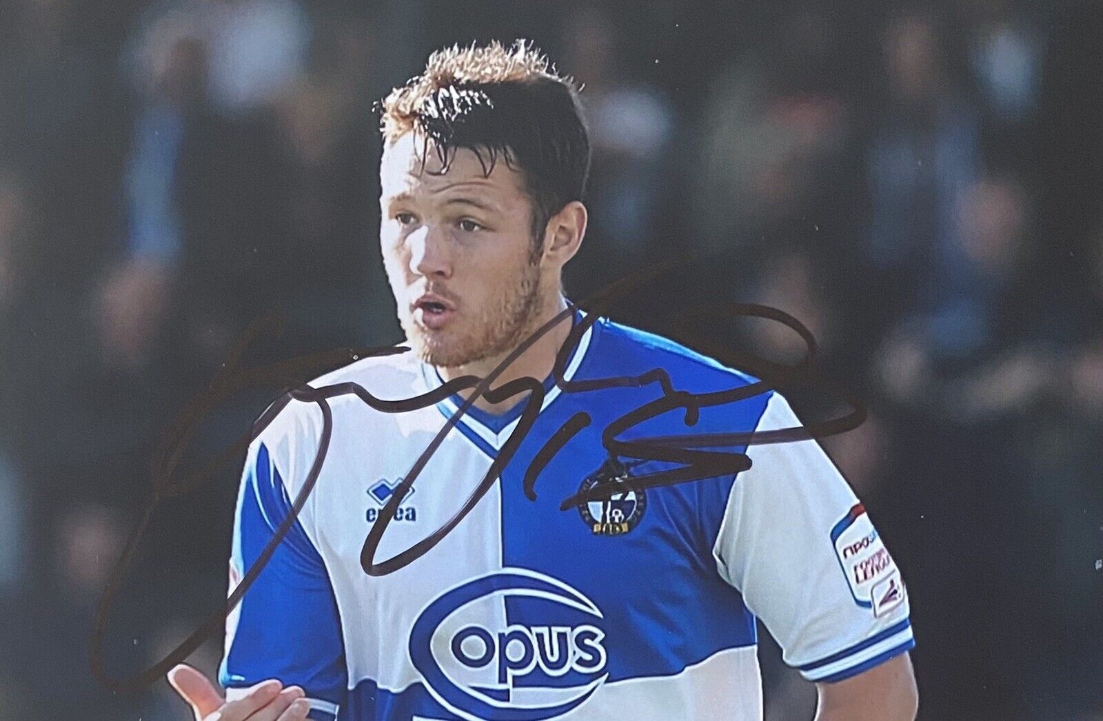 Tom Parkes Genuine Hand Signed 6X4 Bristol Rovers Photo Poster painting