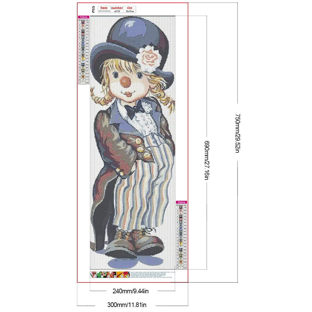 Diamond Painting - Full Round Drill - Kid(Canvas|30*75cm)