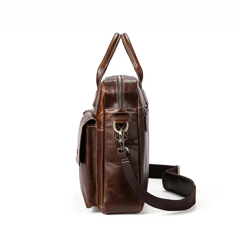 Mens Business Large Capacity Durable Briefcase