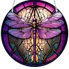 Diamond Painting Acrylic Suncatcher Dragonfly Hanging Decor for Window Decor