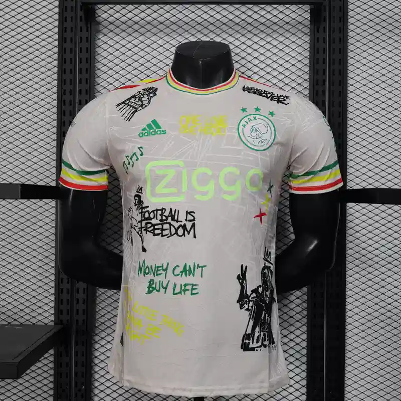 25/26 Player Ajax Special Edition White Soccer Jersey