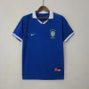 Retro 1997 Brazil Soccer Jersey Away