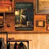 Coffee Cat - Vintage Metal Signs - 20*30cm/30*40cm