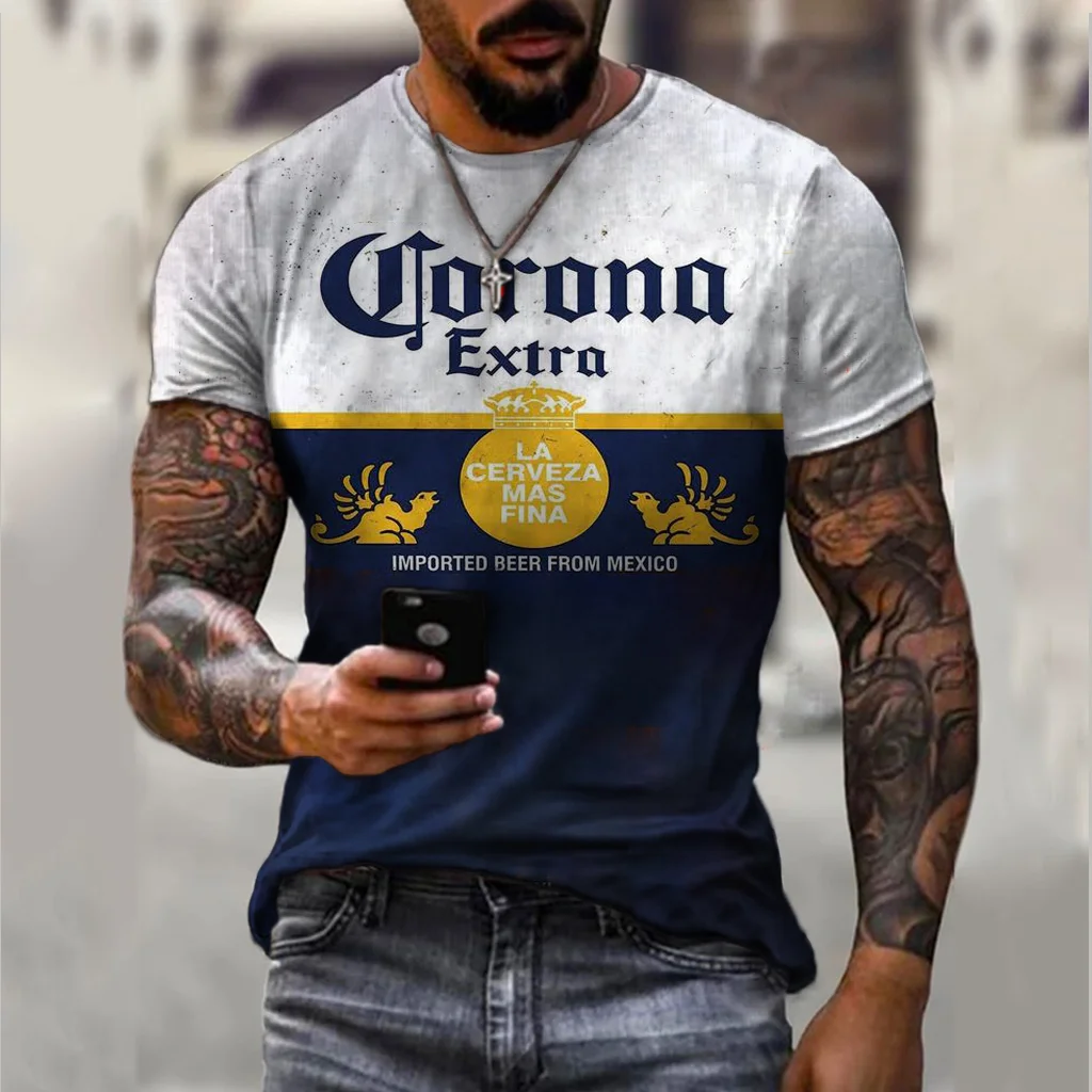 Retro print short-sleeved T-shirt / [viawink] /