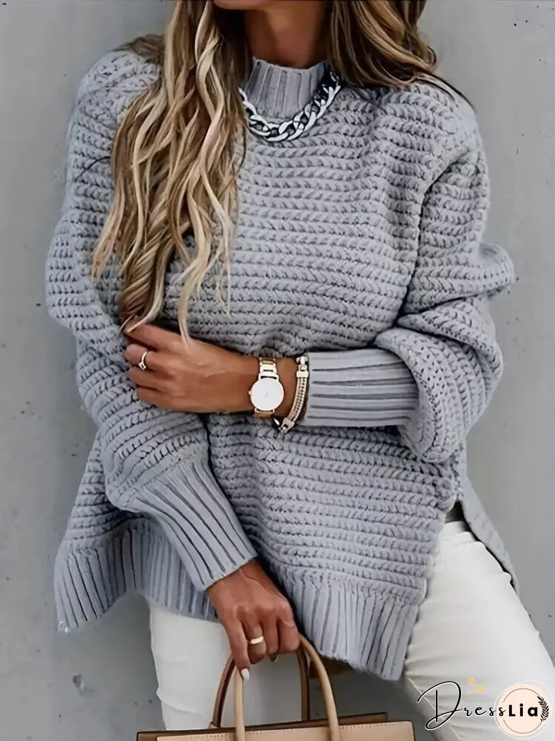 Everyday Waffle Knit Sweater