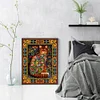 (US Only)Cat Printed Cross Stitch Kit 50x67cm DIY 11CT Thread Art Needlework Home Decor