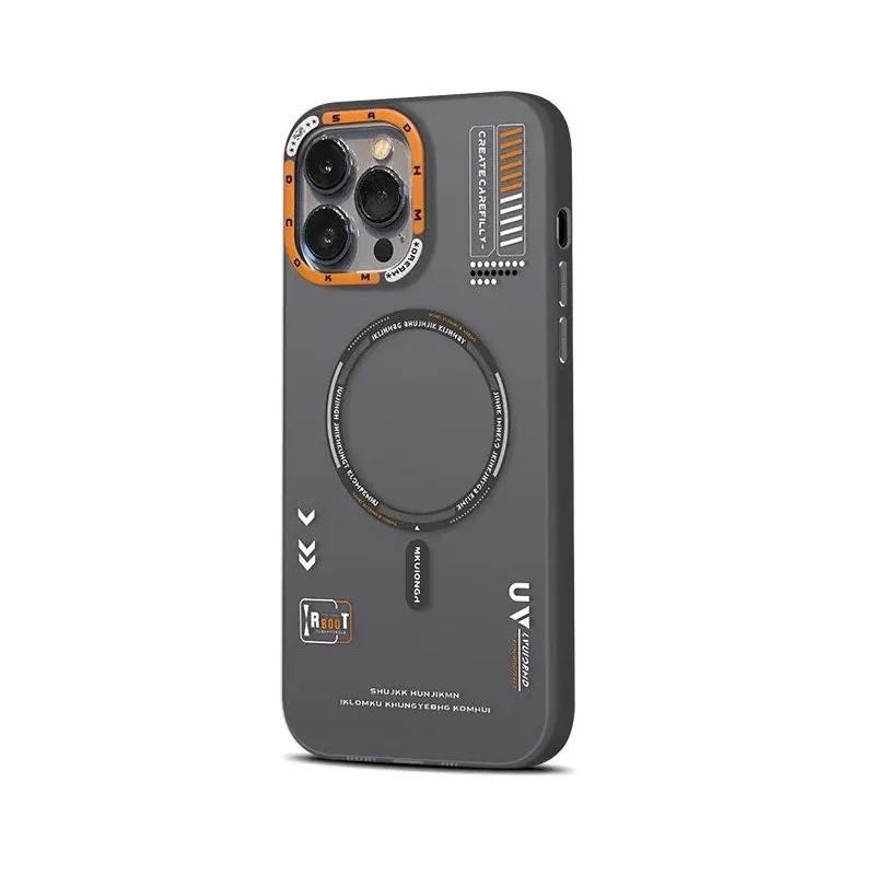Tech Style Magsafe Frosted Case For iPhone