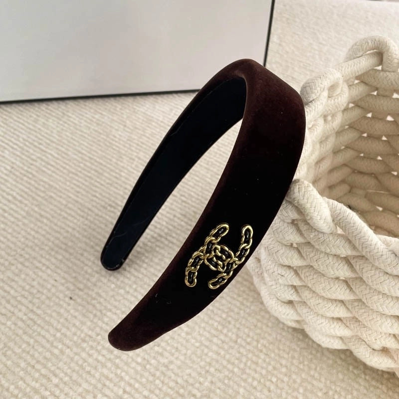 Elegant Retro Solid Color Cloth Hair Band