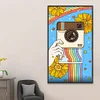 (40*70cm)Camera - Full Square Drill Diamond Painting