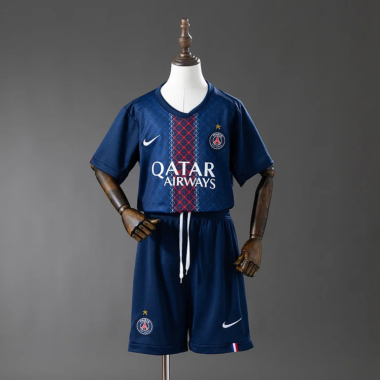 Kids Paris Saint-Germain 25/26 Home Football Jersey