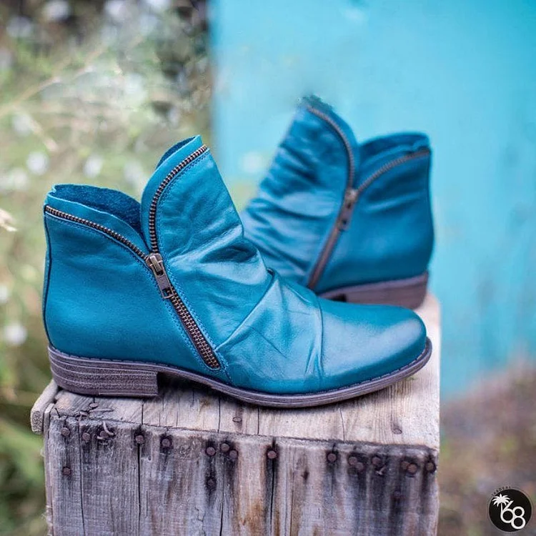 Low Heel Winter Boots | 168DEAL