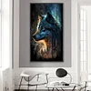 Diamond Painting -Full Round Drill Wolf(70*40 CM)