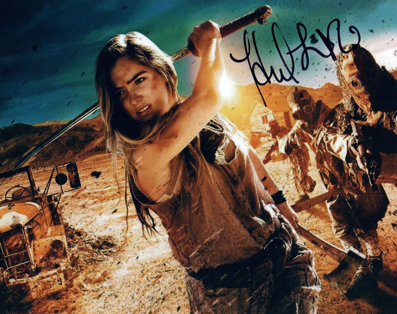 Haley Lu Richardson Signed Autographed 8x10 Photo Poster painting THE LAST SURVIVORS COA