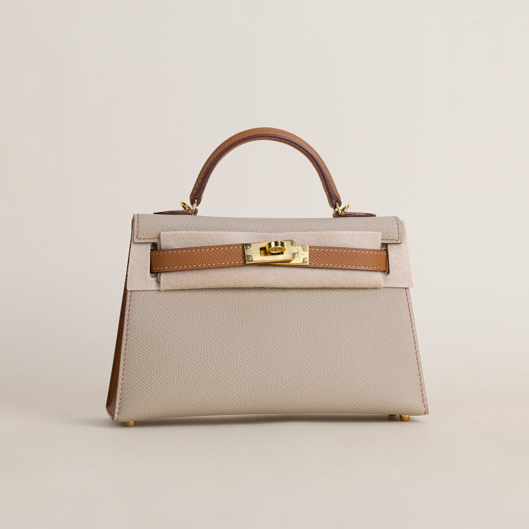 Mini Kelly II Epsom S2 Trench/37Gold GHW