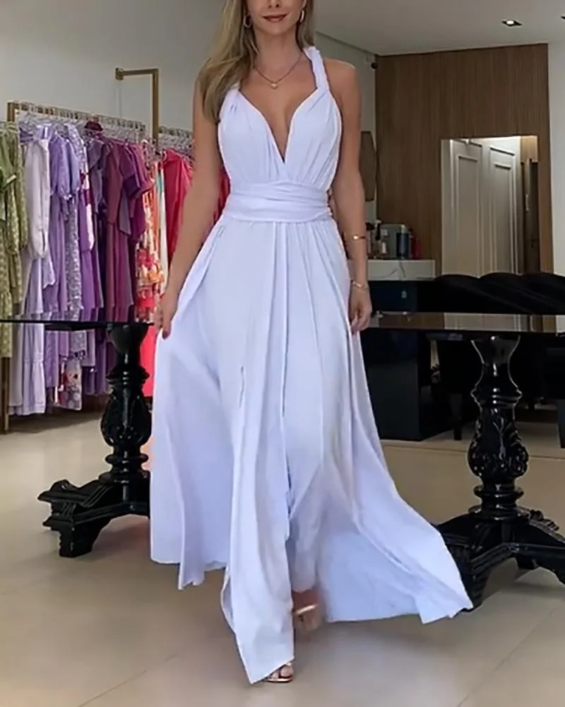 Stylish multi-wear maxi dress