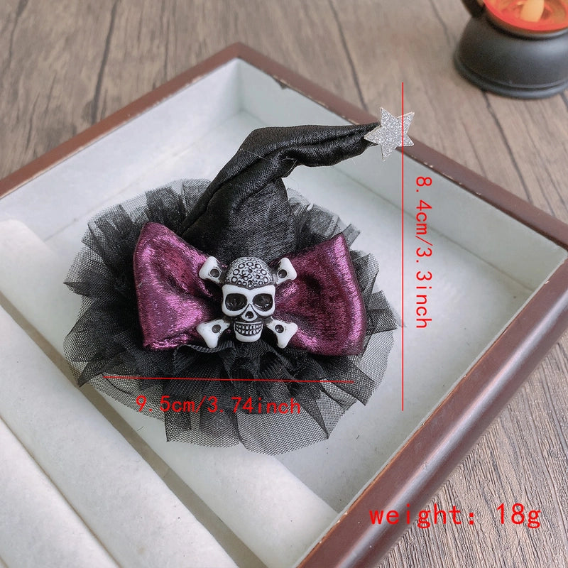 Halloween Funny Pumpkin Spider Skull Synthetic Resin Alloy Party Festival Cosplay Party Accessories Party Supplies