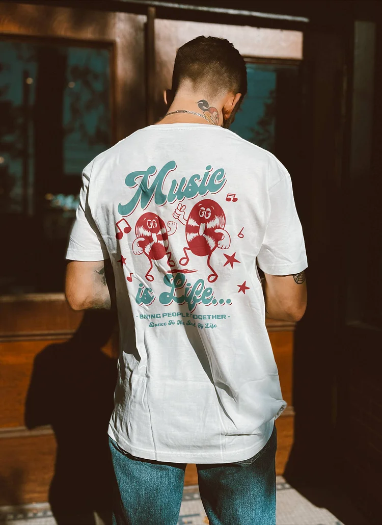 Music Is life... Bring People Together T-shirt