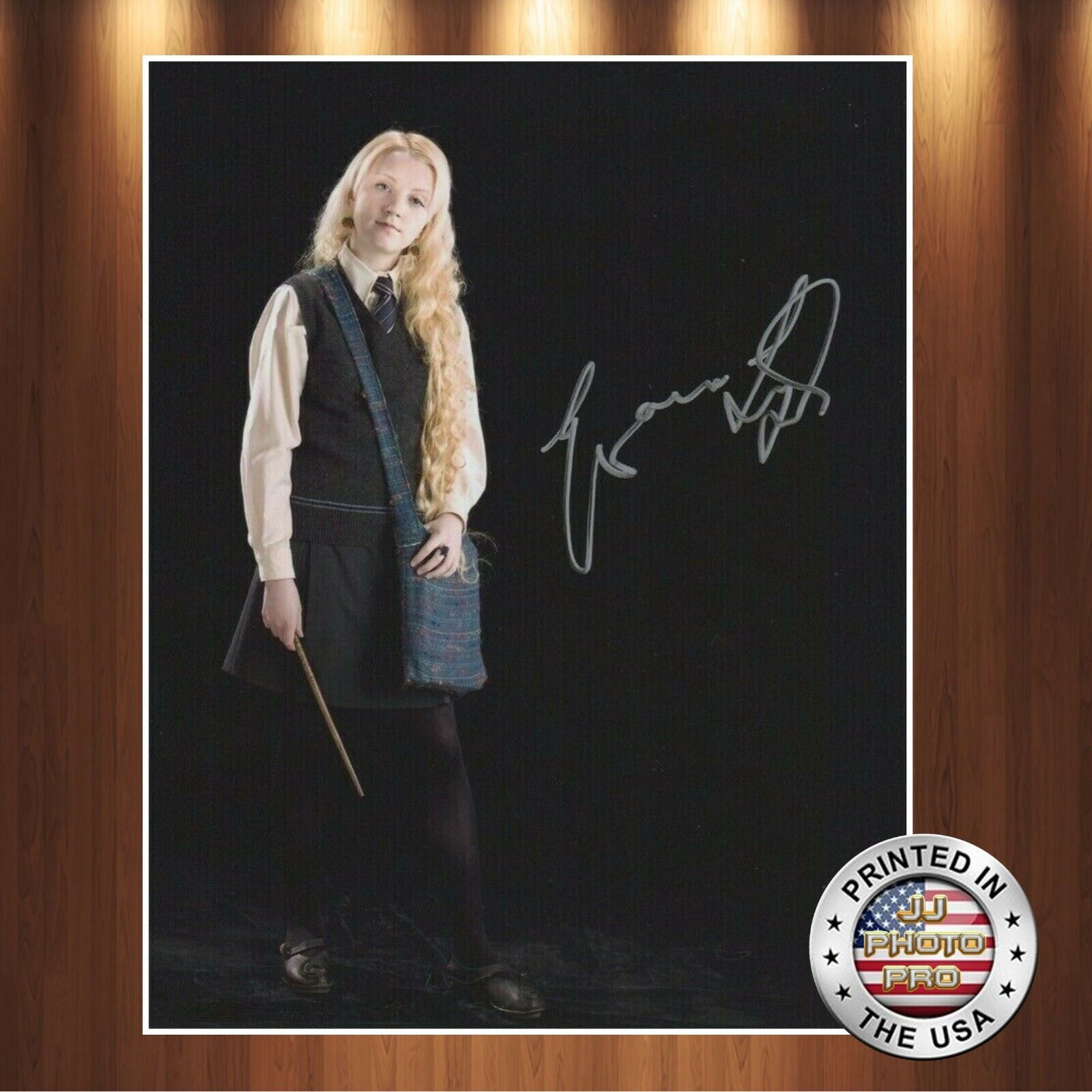 Evanna Lynch Autographed Signed 8x10 Photo Poster painting (Harry Potter) REPRINT
