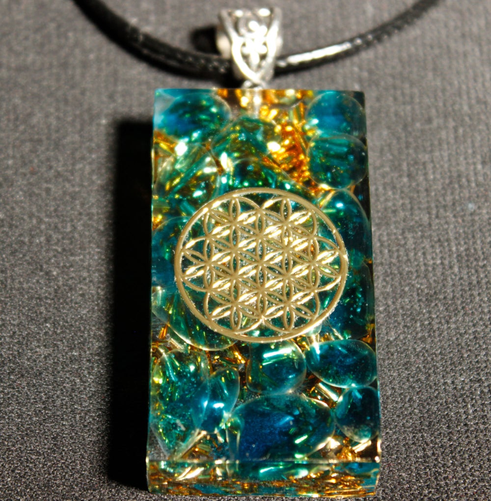 

Orgone Pendant - Flower of life, 501 Original