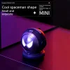 Space Devil Bluetooth Speaker Mini Portable Subwoofer Loud Volume Wireless Gift Bluetooth Speaker with 52mm Full Range Speaker, Deep Bass and HD Microphone - Wireless Speaker with Bluetooth 5.3 - Sci-Fi Lighting Effect