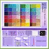 Fuse Bead Tool Set 13, 000/26, 000/39, 000 Beads, Plus an Additional 2, 000 Black And White 2.6Mm Beads , 3D Mosaic Craft Tool Set, Quality Fusible Beads Come with a Toolkit That Includes a Small Spoon And Tweezers