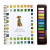Watercolor Workbook 12 Colors Watercolor Paint Set with Paint Brush for Beginner