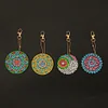 4pcs DIY Full Special-Shaped Diamond Painting Bag Pendant Mandala Keychains