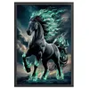 Horse-11CT Stamped Cross Stitch 35*50cm/13.78*19.69in tapestrymarket