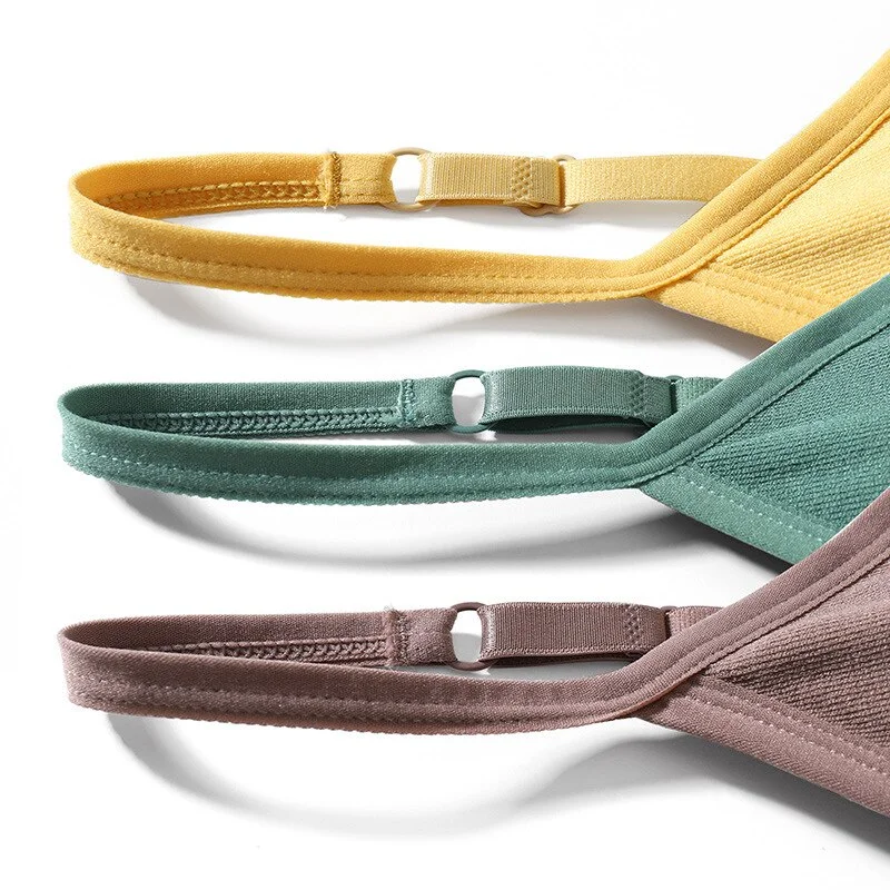 Billionm Women's Crop Top Tank Top Seamless Sports Lingerie Summer Camisole Tube Tops for Ladies Female Underwea