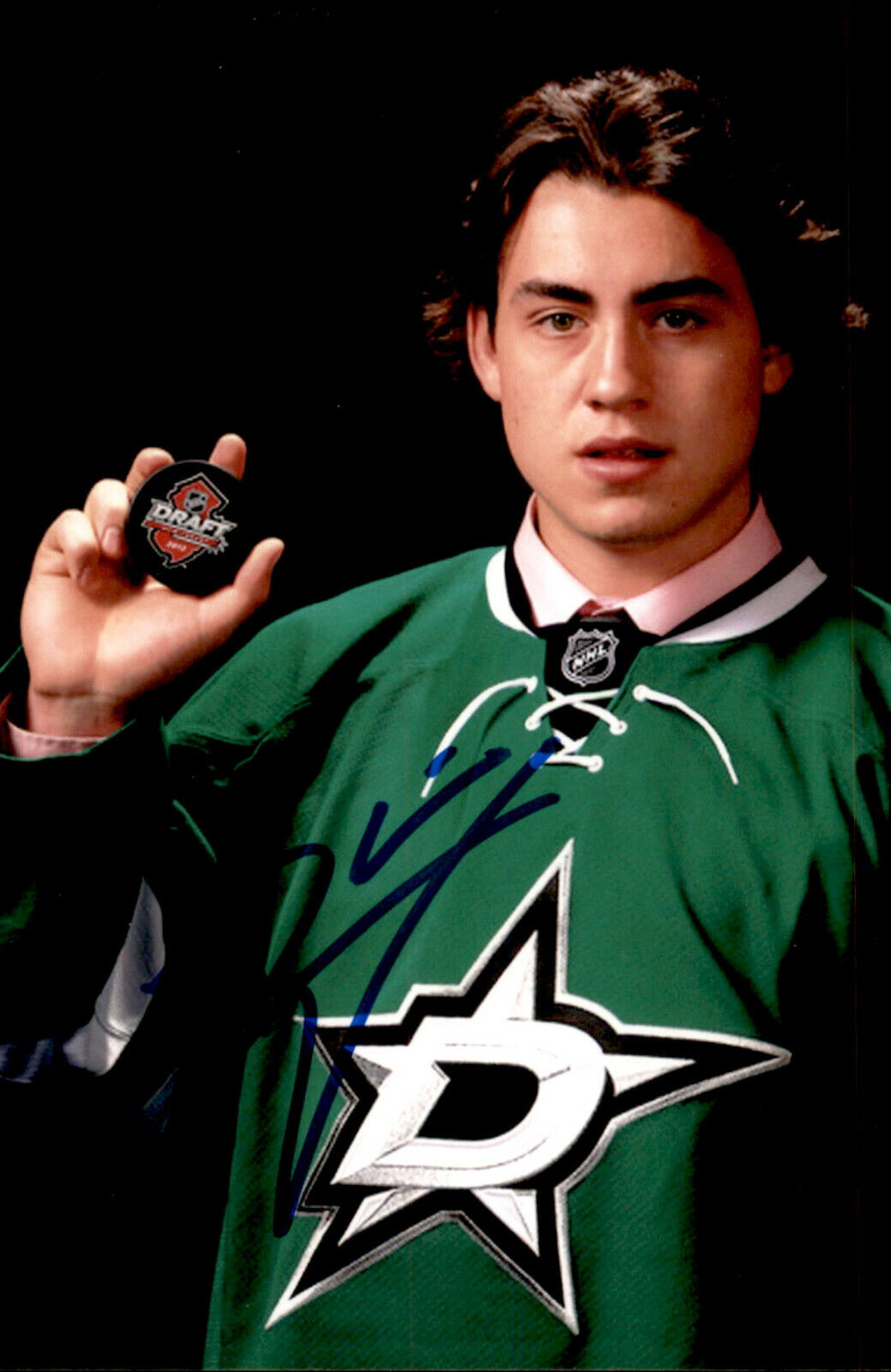 Remi Elie SIGNED 4x6 Photo Poster painting DALLAS STARS #2