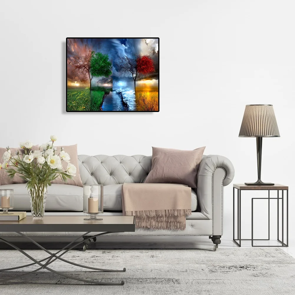 Four Seasons - Paint By Number(50*40cm)
