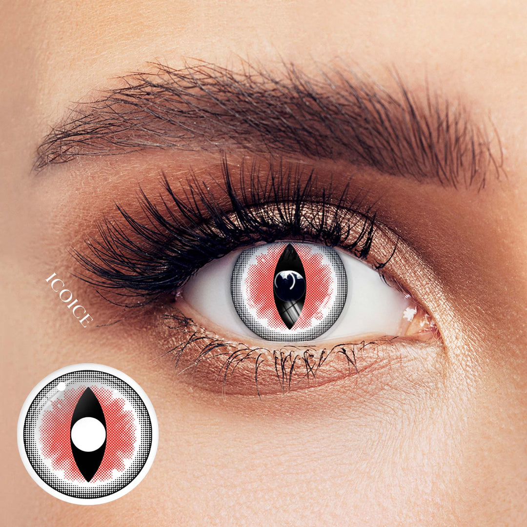 ICOICE Sexy Cat Eye Red | 1 Year