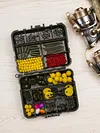 145Pcs Carp Fishing Tackle Kit Carp Fishing Rig Various Fishing Gear Accessories