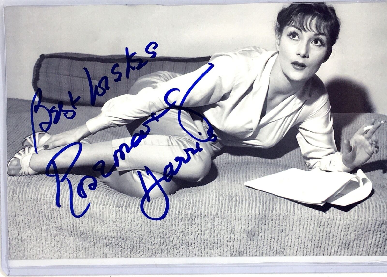 Rosemary Harris Signed 4x6 Photo Poster painting Spiderman Aunt May Spider Man Autograph Auto