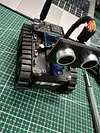 ESP32 smart remote control car with OLED display and supports Bluetooth 4G remote control