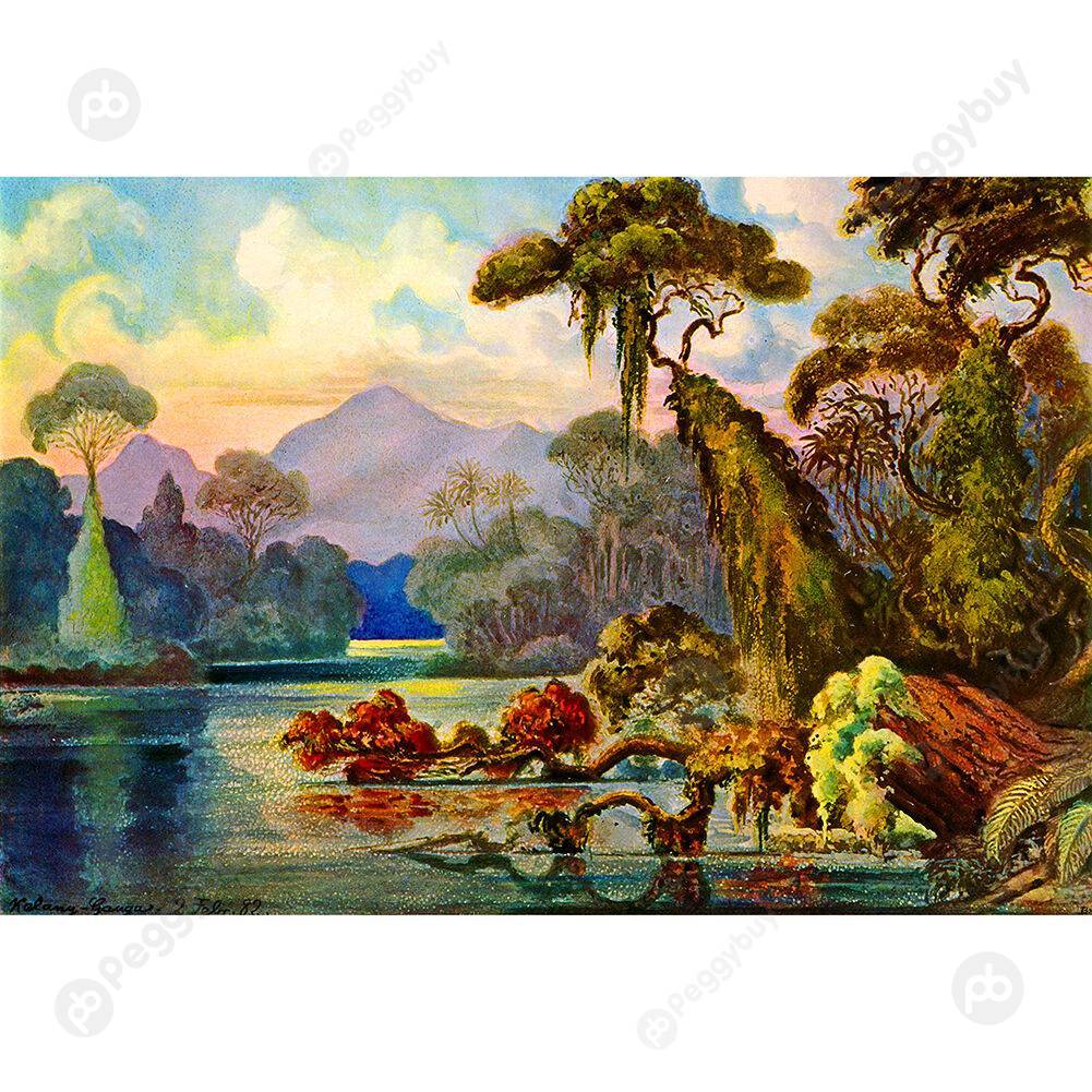 

1000pcs DIY Nature Scenery Puzzle Educational Learning Assembling Toys Gift, 501 Original