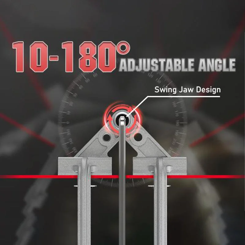 Verstellbare Rohrschelle für Schweißen und Holzbearbeitung