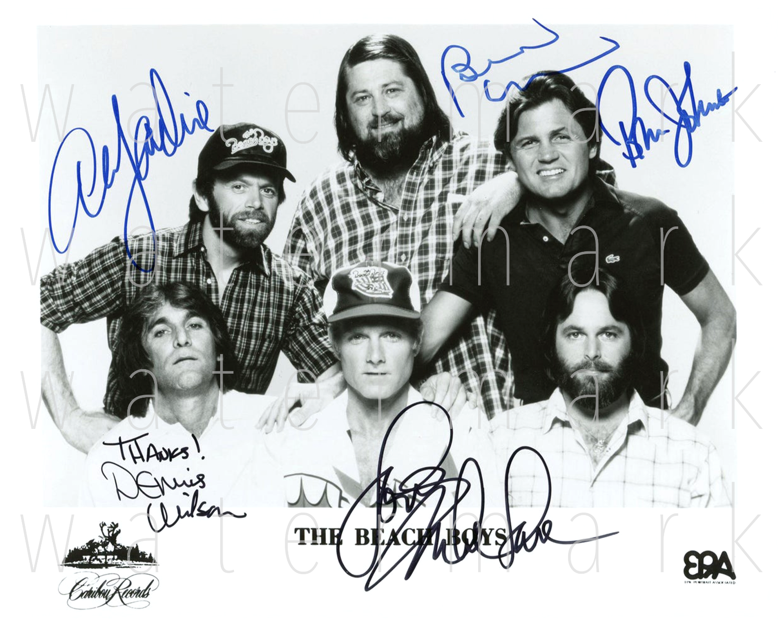 The Beach Boys signed 8x10 inch print Photo Poster painting picture poster autograph RP